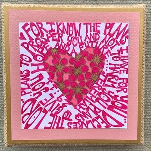 One of a kind scripture art